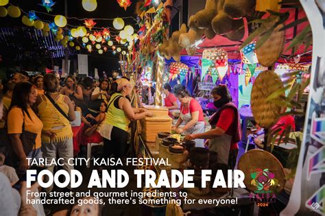 1st Tarlac City KAISA FESTIVAL opens with Trade Fair.